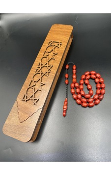 El Yapımı Gürgen Tespih 11x7 Mm