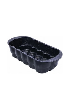 Rss Lav Metal Granit Gül Baton Döküm Kek Kalıbı 33x14x9 Cm Siyah