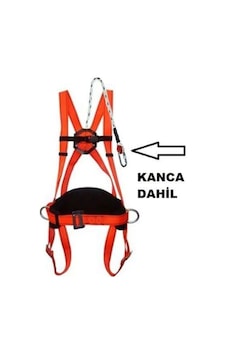 Vento Paraşüt Tipi Emniyet Kemeri - Karabina - Halat Vento Paraşüt Tipi Emniyet Kemeri - Karabina - Halat