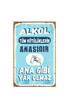 Ahşap Mdf Ana Gibi Yar Olmaz Tasarımlı Tablo Drtr0111