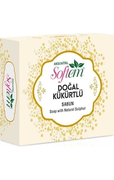 Softem Doğal Kükürtlü Katı Sabun 130 G Softem Doğal Kükürtlü Katı Sabun 130 G