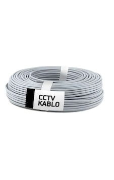 Senseı 2+1 2x0,50mm Cca 100 Metre Cctv Bnc Kablo