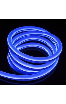 Neon Şerit Led 220 Volt Esnek Silikonlu Aydınlatma + Fiş Dahil 1 Mt-mavi Mavi Neon Şerit Led 220 Volt Esnek Silikonlu Aydınlatma + Fiş Dahil 1 Mt-mavi Mavi