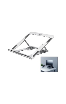 Gümüş 6 Açılı Katlanabilir Laptop Stand Alüminyum 5570