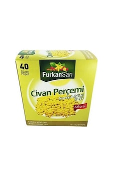Furkan Sarı Civan Perçemi Karışık Bitki Çayı Süzen Poşet 40 x 1.5 G Furkan Sarı Civan Perçemi Karışık Bitki Çayı Süzen Poşet 40 x 1.5 G