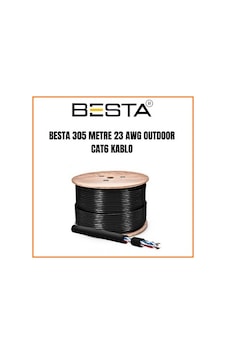 305 Metre 23 Awg Outdoor Cat6 Kablo 305 Metre 23 Awg Outdoor Cat6 Kablo