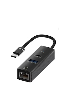 Usb-c Ethernet Çevirici Usb 3.0 + Type-c Dişi 100 Mbps Lan Usb-c Ethernet Çevirici Usb 3.0 + Type-c Dişi 100 Mbps Lan