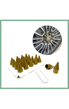 Bşkvirgo Sivri Bijon Kapağı Sökme Aparatlı Altın Sarı 17mm Bsk2026 Bşkvirgo Sivri Bijon Kapağı Sökme Aparatlı Altın Sarı 17mm Bsk2026