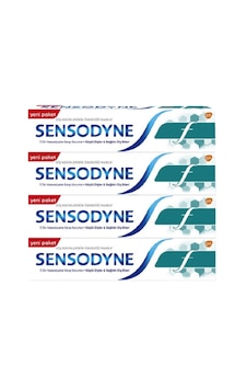 Sensodyne Günlük Koruma Florürlü Diş Macunu 4 x 75 ML Sensodyne Günlük Koruma Florürlü Diş Macunu 4 x 75 ML