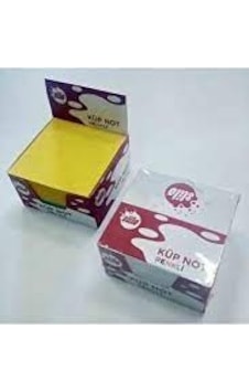 Stilo Küp Not Kağıdı Renkli 8x8 cm