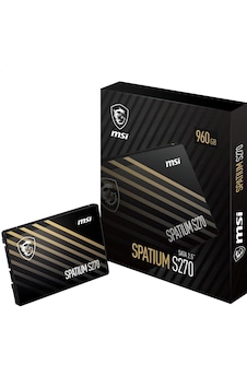 Msı Ssd Spatıum S270 Sata 2.5" 960gb R:500 W:450 Msı Ssd Spatıum S270 Sata 2.5" 960gb R:500 W:450