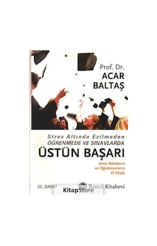 Üstün Başarı / Prof.Dr. Acar Baltaş Üstün Başarı / Prof.Dr. Acar Baltaş
