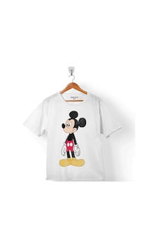 Mıckey Mouse Mıkı Logo Çocuk Tişört 001 Mıckey Mouse Mıkı Logo Çocuk Tişört 001
