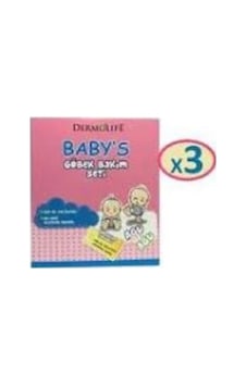 Dermolife Baby's Göbek Bakım Seti 3'lü Paket