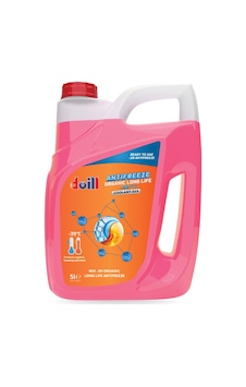 -39 / -40 Derece Hazır Karışım 5 Litre Kırmızı Organik Antifriz - G12 Üretim Yılı: 2025 Kırmızı