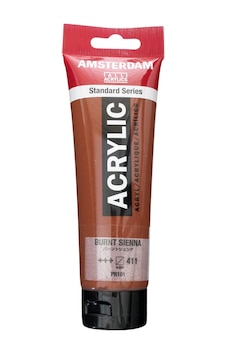 Amsterdam Standart Akrilik Boya 120ml Burnt Sienna / 411 Diğer Amsterdam Standart Akrilik Boya 120ml Burnt Sienna / 411 Diğer