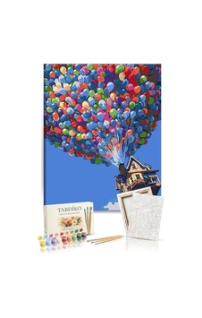 Sayılarla Boyama Seti 40 X 50 Cm Tuval Şasesine Gerili Yukarı Bak Sayılarla Boyama Seti 40 X 50 Cm Tuval Şasesine Gerili Yukarı Bak
