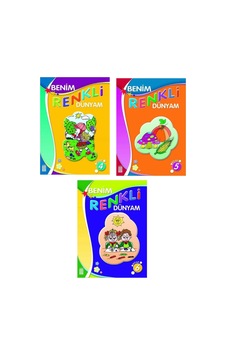 Ata Benim Renkli Dünyam Boyama Kitabı (2) 3 Lü Ata Benim Renkli Dünyam Boyama Kitabı (2) 3 Lü