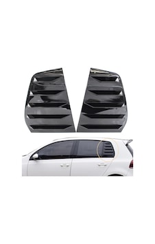 Vw Golf 6 2008-2012 Kelebek Cam Vizörü Kaplaması Piano Black Vw Golf 6 2008-2012 Kelebek Cam Vizörü Kaplaması Piano Black