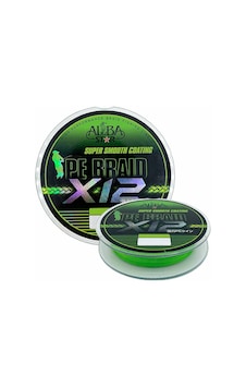 Albastar Carrier 12x Pe İp Misina Fluo Green 0.10mm - 150m - 10.30kg Albastar Carrier 12x Pe İp Misina Fluo Green 0.10mm - 150m - 10.30kg