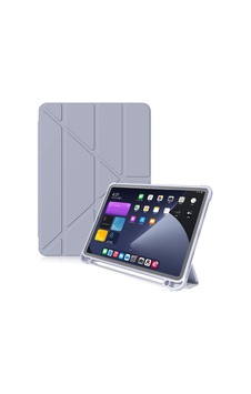 Apple iPad Uyumlu Air 3 10.5 İle Uyumlu Kılıf Kalem Bölmeli Trifolding Case A2152 A2123 A2153 A2154 Mor Sku: Zeusb0dxq9d4hs Arka Kapak