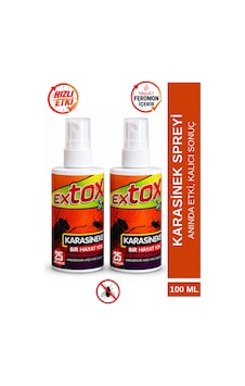 Extox Haşere Öldürücü Sprey 2 x 100 ML