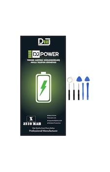 Apple Uyumlu iPhone X 3210 mAh Yüksek Amperli Batarya Pil Apple Uyumlu iPhone X 3210 mAh Yüksek Amperli Batarya Pil