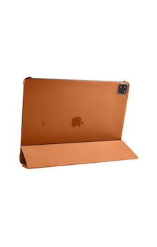 Apple Uyumlu iPad Pro 12.9 2020 4.nesil Kılıf Arkası Silikon Pu Deri 360 Koruma A2229 A2069 A2232 A2233 Sc.