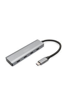 Digitus DA-70246 USB Type C to 4 Port Usb Type C 3.1 Gen1 5Gbps USB Çoklayıcı Digitus DA-70246 USB Type C to 4 Port Usb Type C 3.1 Gen1 5Gbps USB Çoklayıcı