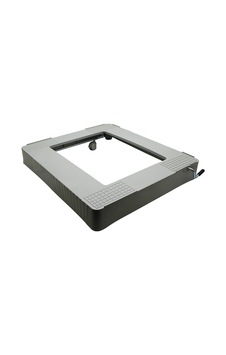 Çelik Ayna-471 Plastik & Metal Destekli Frenli Gri Çeksür Makine Ayak