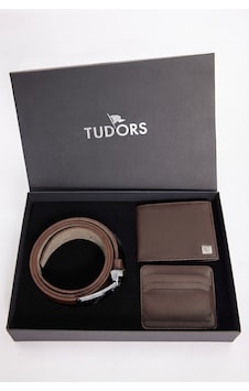 Tudors Özel Kutulu Erkek 3'lü Set Hediyelik - Çeyizlik - Cüzdan, Kartlık Ve Kemer Seti-52850 Kahverengi Tudors Özel Kutulu Erkek 3'lü Set Hediyelik - Çeyizlik - Cüzdan, Kartlık Ve Kemer Seti-52850 Kahverengi