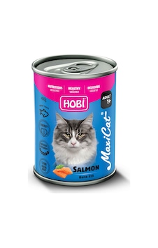 Hobi Maxicat Somonlu Yetişkin Kedi Konservesi 400 G Hobi Maxicat Somonlu Yetişkin Kedi Konservesi 400 G