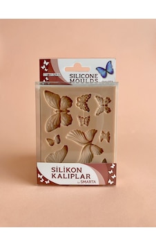 Smarta Silikon Epoksi ve Polimer Kil Kalıbı Butterflies Smarta Silikon Epoksi ve Polimer Kil Kalıbı Butterflies