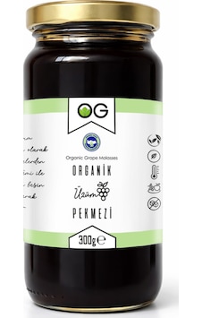 OG natural Organik Üzüm Pekmezi 6 Ay 300 G OG natural Organik Üzüm Pekmezi 6 Ay 300 G