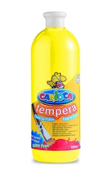 Carioca Tempera Yıkanabilir Poster Boya 1000 Ml.  Sarı