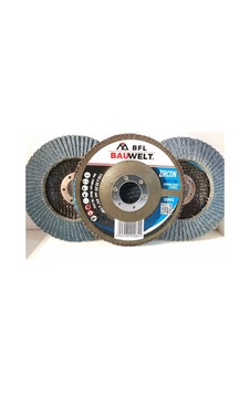 Bauwelt Çap115 Z080 Flap Disk Zımpara İnox 5li Paket Bauwelt Çap115 Z080 Flap Disk Zımpara İnox 5li Paket