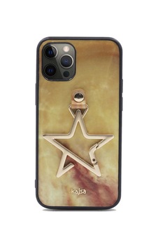 Teleplus Apple Uyumlu iPhone 12 Pro Max Kılıf Kajsa Yıldız Serisi Mermer Kapak Teleplus Apple Uyumlu iPhone 12 Pro Max Kılıf Kajsa Yıldız Serisi Mermer Kapak