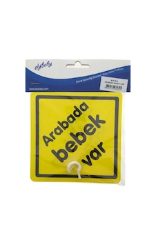 Arabada Bebek Var Vantuzlu Sticker Arabada Bebek Var Vantuzlu Sticker