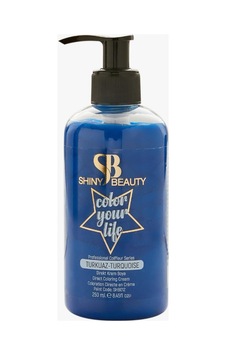 Shıny Beauty Turkuaz Geçici Krem Saç Boyası 250 Ml Shıny Beauty Turkuaz Geçici Krem Saç Boyası 250 Ml