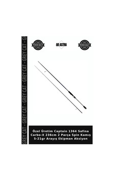 Özel Üretim Captain 1364 Safina Carbo-x 236cm 2 Parça Spin Kamış 5-21gr Arayış Ekipman Aksiyon Standart Özel Üretim Captain 1364 Safina Carbo-x 236cm 2 Parça Spin Kamış 5-21gr Arayış Ekipman Aksiyon Standart