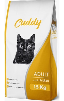 Cuddy Tavuklu Yetişkin Kedi Maması 15 KG Cuddy Tavuklu Yetişkin Kedi Maması 15 KG