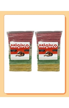 Miçiko Renkli Munchy Diş Sağlığı Ödül Çubuğu 2 x 100'lü Miçiko Renkli Munchy Diş Sağlığı Ödül Çubuğu 2 x 100'lü