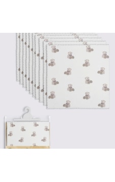 Bistyle Bear 20x20 10'lu Penye Mendil 90162 Ekru Ekru Bistyle Bear 20x20 10'lu Penye Mendil 90162 Ekru Ekru
