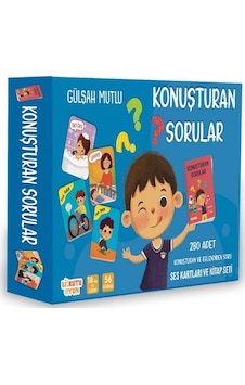 Konuşturan Sorular - Ses Kartları ve Kitap Seti - Gülşah Mutlu - Bi Kutu Oyun Yayınevi Konuşturan Sorular - Ses Kartları ve Kitap Seti - Gülşah Mutlu - Bi Kutu Oyun Yayınevi