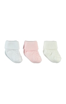 Civilim Civil Baby Kız Bebek 3'Lü Çorap Set 0-6 Ay Pembe (513853693) Pembe Civilim Civil Baby Kız Bebek 3'Lü Çorap Set 0-6 Ay Pembe (513853693) Pembe