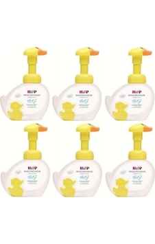 Hipp Babysanft Bebek Çocuk Pompalı El Yıkama Köpüğü 250 ML x 6 Hipp Babysanft Bebek Çocuk Pompalı El Yıkama Köpüğü 250 ML x 6