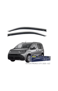 Toyota Proace City Niken Kromlu Cam Rüzgarlığı 2li Set 2020 Ve Üstü Toyota Proace City Niken Kromlu Cam Rüzgarlığı 2li Set 2020 Ve Üstü