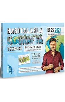 Kpss Haritalarla Coğrafya 2022 - Benim Hocam Yayınları