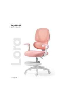 Lora Ergonomik Çocuk Çalışma Sandalyesi - Pembe