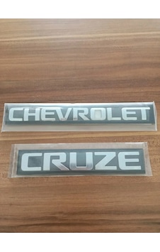 Chevrolet Cruze Bagaj Yazısı 2li Takım Chevrolet Cruze Bagaj Yazısı 2li Takım